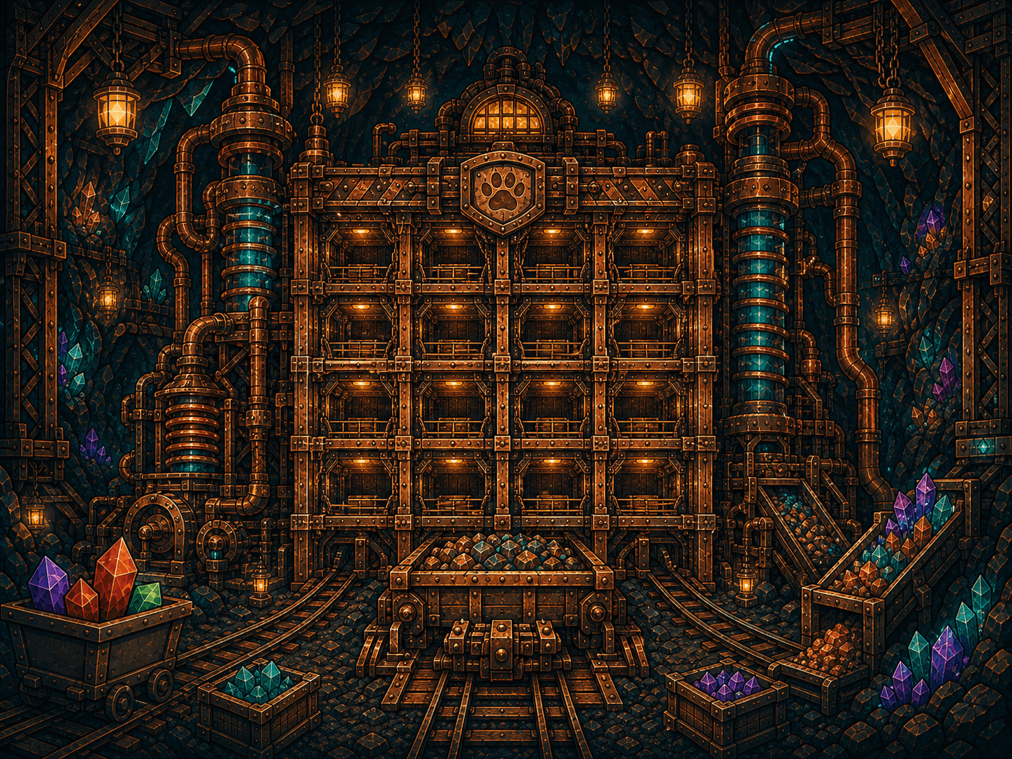 Copper Mine facility illustration